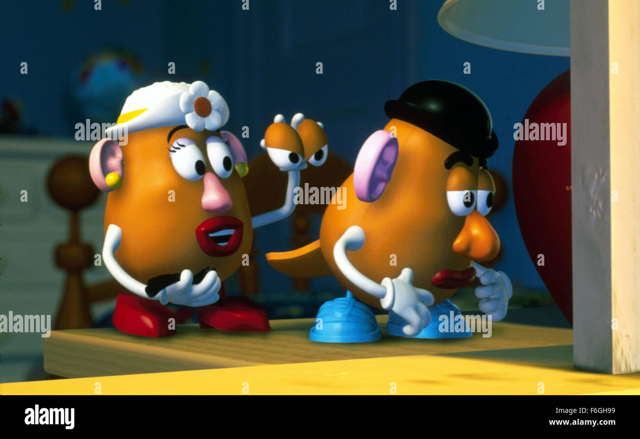 Nov 13, 1999 ; Richmond, CA, USA ; ESTELLE HARRIS et Don Rickles comme la voix de Madame Patate Head et M. tête de pomme de terre dans la comédie familiale d'animation 'Toy Story 2' réalisé par John Lasseter Banque D'Images