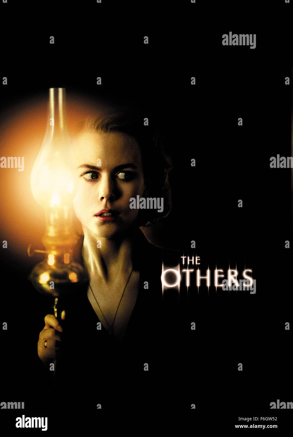 Aug 02, 2001 ; Long Island, NV, USA ; l'affiche pour le drame d'horreur palpitante 'les autres' réalisé par Alejandro Amenabar. Banque D'Images