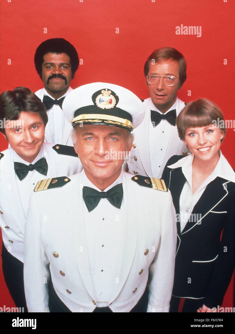 1978, le titre du film : Love Boat, Photo : Band, FRED GRANDY, BERNIE KOPELL, TED LANGE, Gavin MacLEOD. (Crédit Image : SNAP) Banque D'Images