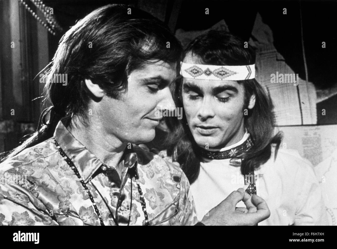 1968, le titre du film : PSYCH, Photo : accessoires, cigarette, la marijuana, Jack Nicholson, fumeurs, fumeurs. (Crédit Image : SNAP) Banque D'Images