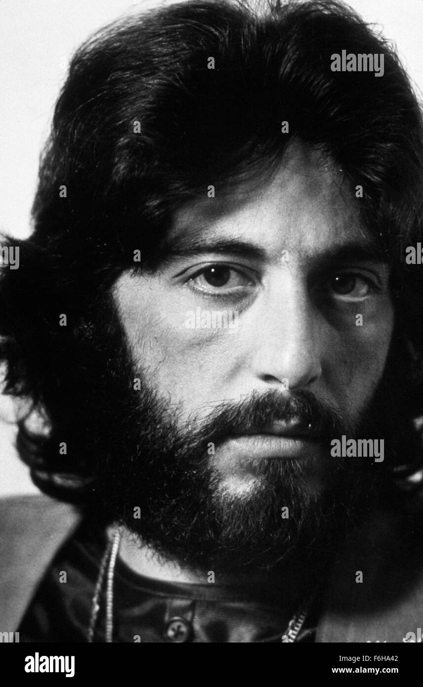 1973, le titre du film : SERPICO, Photo : Barbe. (Crédit Image : SNAP) Banque D'Images