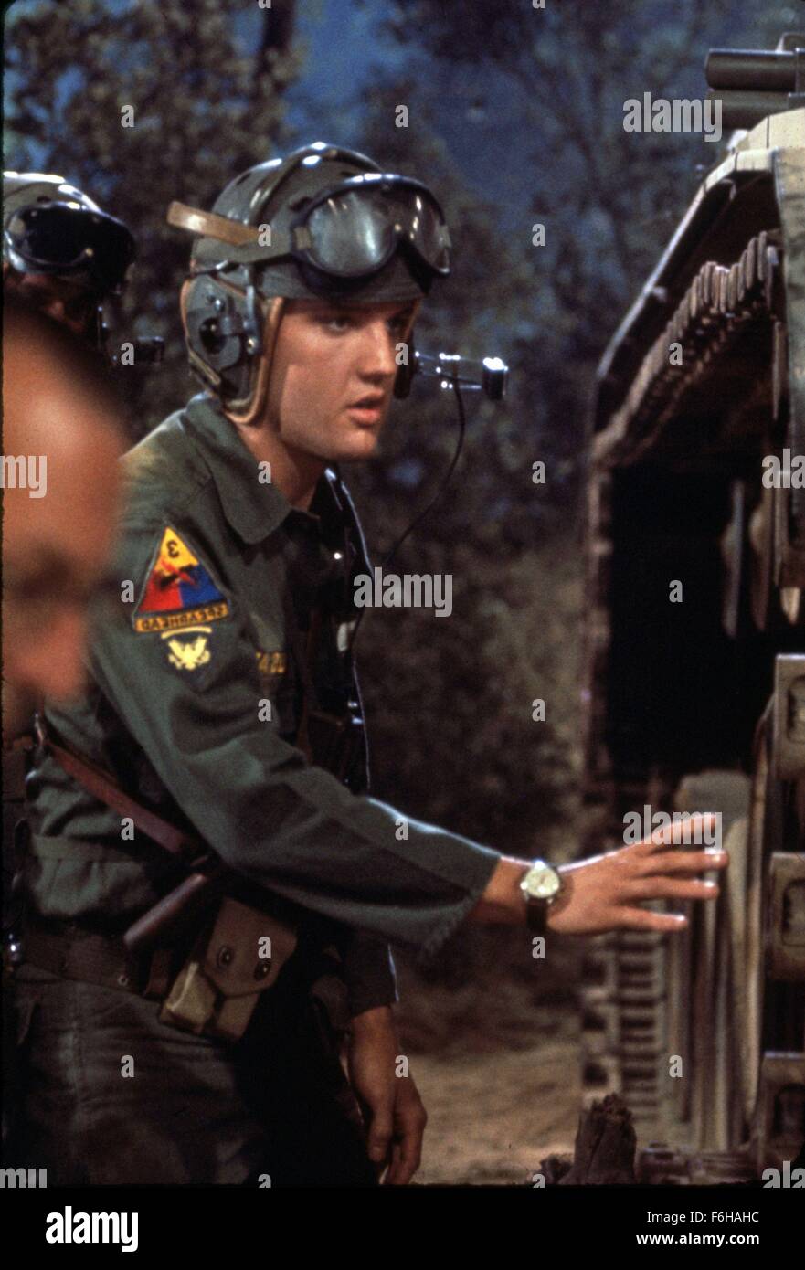 1960, le titre du film : G.I. BLUES, Directeur : NORMAN TAUROG, Studio : Paramount, présenté : l'habillement, de l'armée, ELVIS PRESLEY. (Crédit Image : SNAP) Banque D'Images