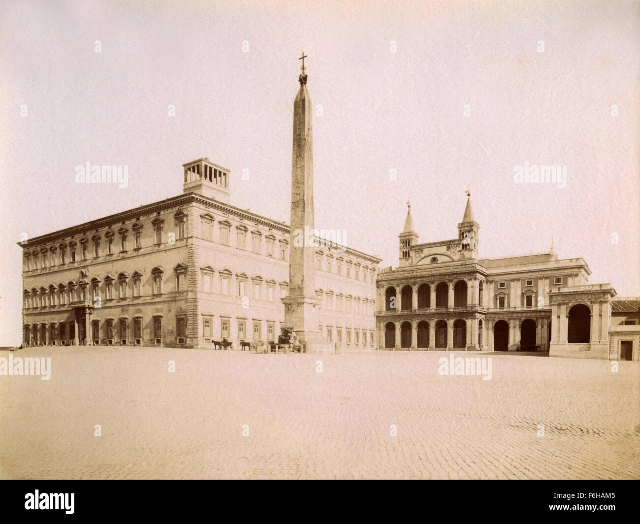 Église de Saint-Jean de Latran, Rome, Italie Banque D'Images Église de Saint-Jean de Latran, Rome, Italie Banque D'Images