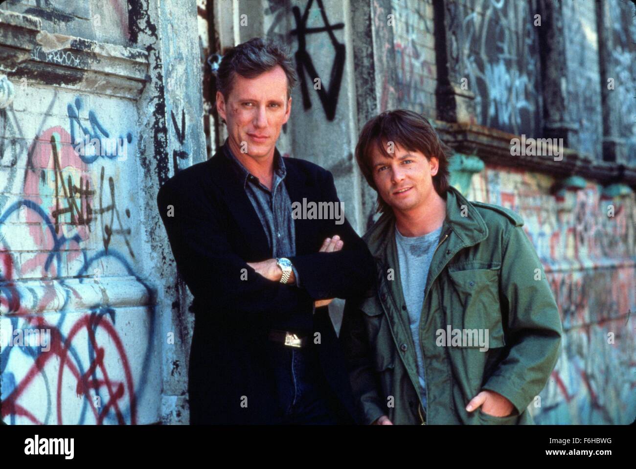 1991, le titre du film : DURE, Réalisateur : JOHN BADHAM, Studio : UNIV, Photo : JOHN BADHAM, Michael J Fox. (Crédit Image : SNAP) Banque D'Images