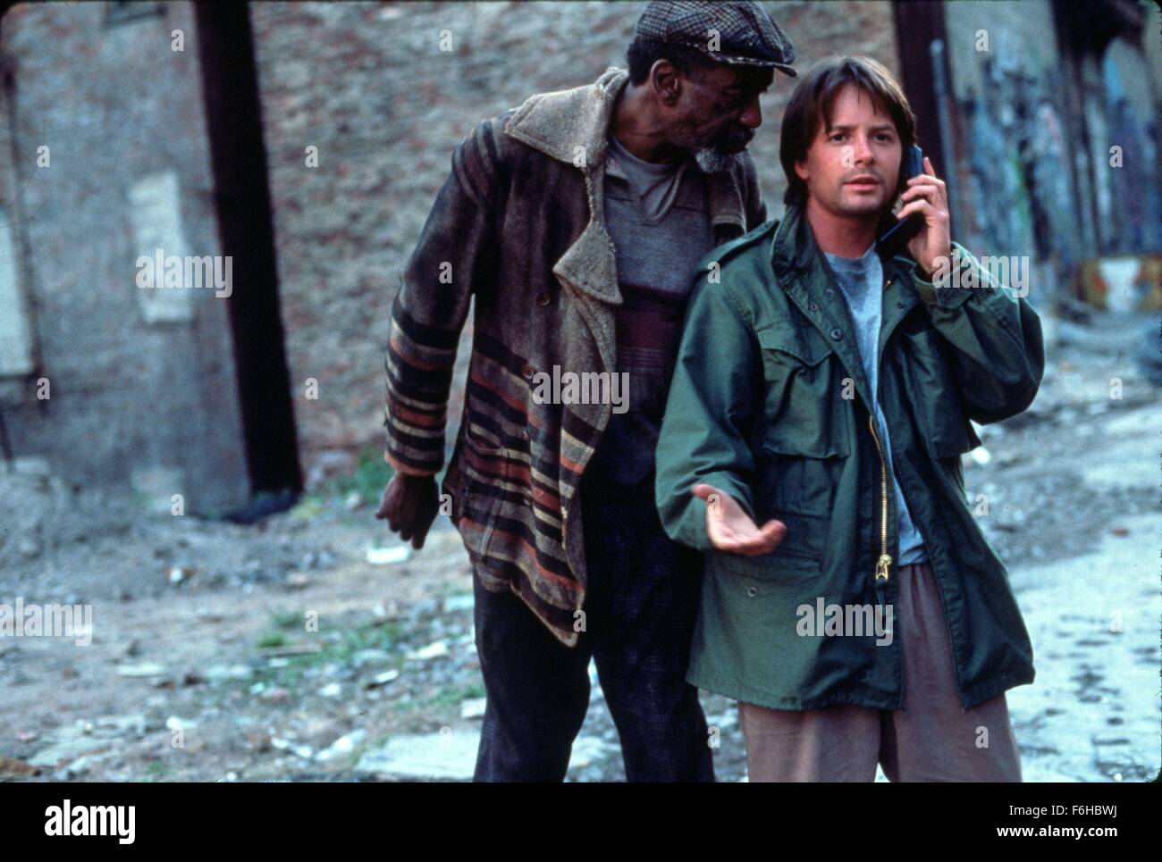 1991, le titre du film : DURE, Réalisateur : JOHN BADHAM, Studio : UNIV, Photo : JOHN BADHAM, Michael J Fox. (Crédit Image : SNAP) Banque D'Images