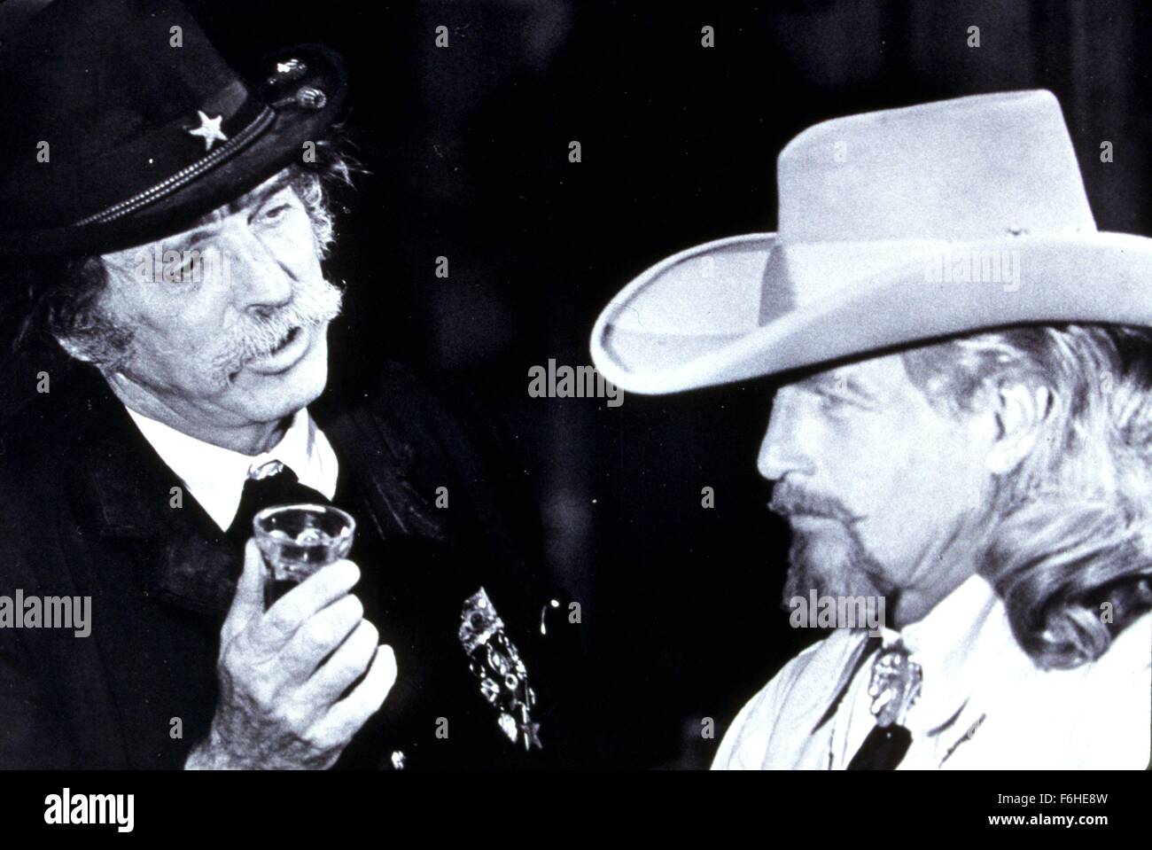 1976, le titre du film : BUFFALO BILL ET LES INDIENS, Directeur : Robert Altman, Photo : Robert Altman, Burt Lancaster. (Crédit Image : SNAP) Banque D'Images