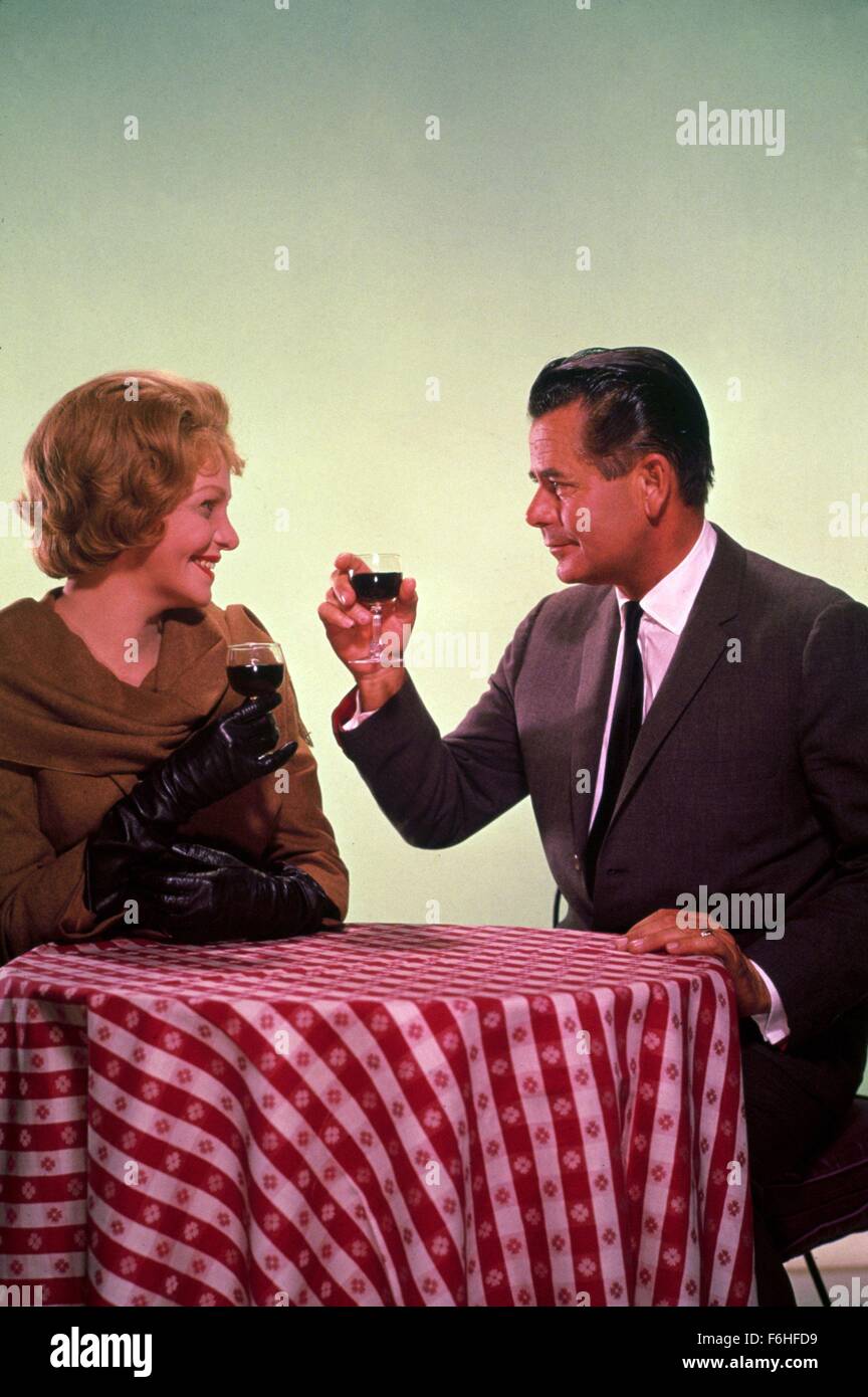 1964, le titre du film : CHER COEUR, Directeur : DELBERT MANN, Studio : WARNER, Photo : GLENN FORD, DELBERT MANN, GERALDINE PAGE. (Crédit Image : SNAP) Banque D'Images