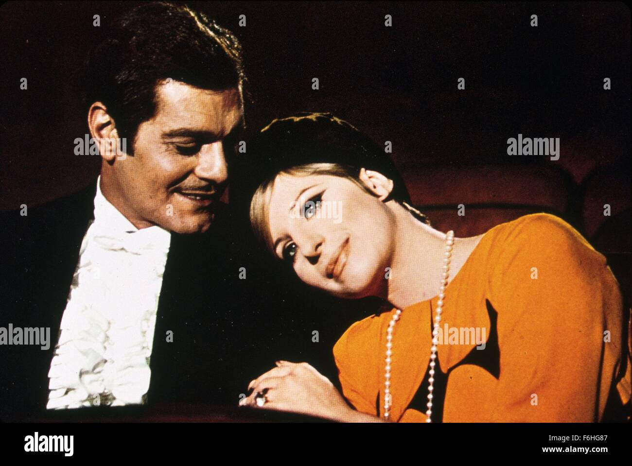 Omar sharif barbra streisand funny Banque de photographies et d’images