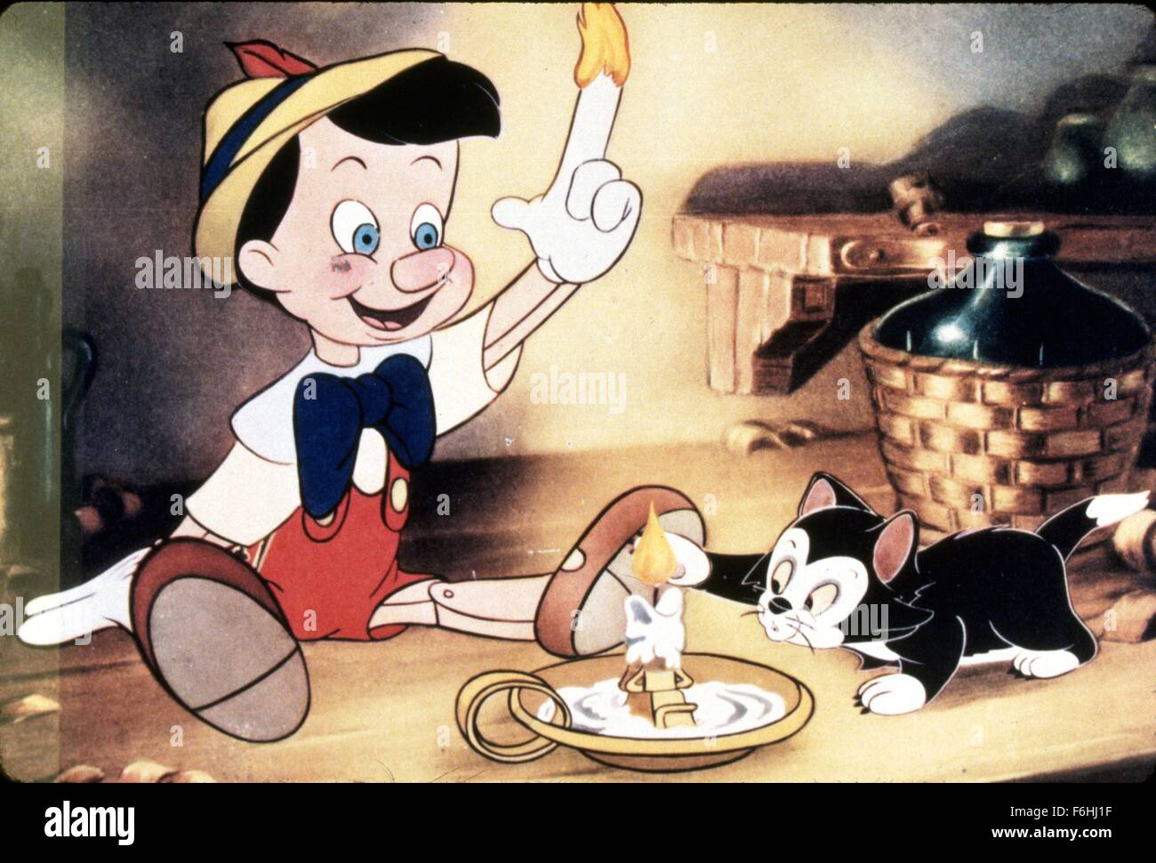 1940, le titre du film : Pinocchio, Directeur : BEN SHARPSTEEN, Studio : disney, présenté : Pinocchio. (Crédit Image : SNAP) Banque D'Images