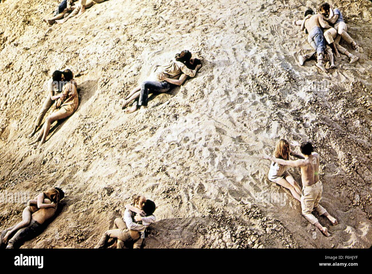 1969, le titre du film : ZABRISKIE POINT, Directeur : Michelangelo Antonioni, Studio : MGM. (Crédit Image : SNAP) Banque D'Images