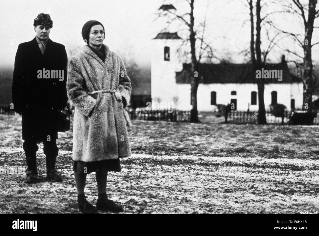 1963, le titre du film : LA LUMIÈRE D'HIVER, Directeur : Ingmar Bergman, Photo : Ingmar Bergman, GUNNAR BJORNSTRAND. (Crédit Image : SNAP) Banque D'Images