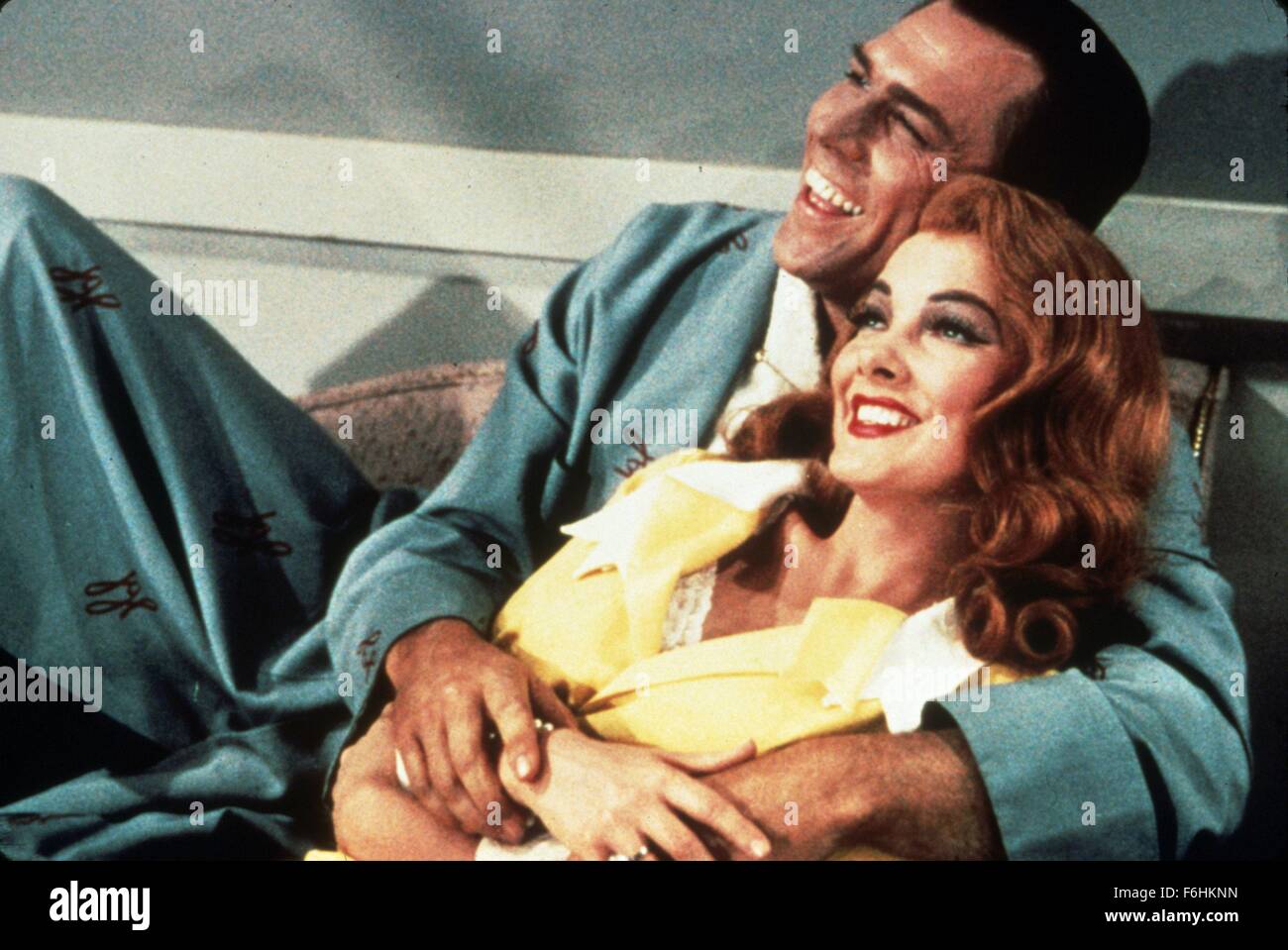 1953, le titre du film : Kiss Me Kate, Directeur : GEORGE SIDNEY, Studio : MGM, Photo : KATHRYN GRAYSON, Howard Keel. (Crédit Image : SNAP) Banque D'Images