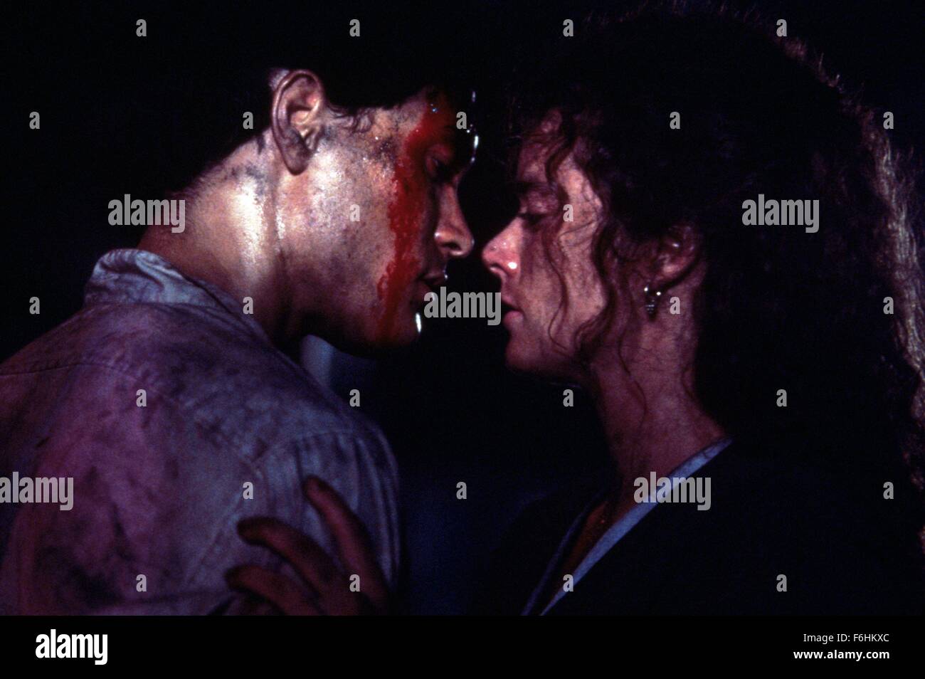 1992, le titre du film : RAPID FIRE, Directeur : DWIGHT H LITTLE, Studio : FOX, Photo : KATE HODGE, BRANDON LEE, Dwight H LITTLE. (Crédit Image : SNAP) Banque D'Images