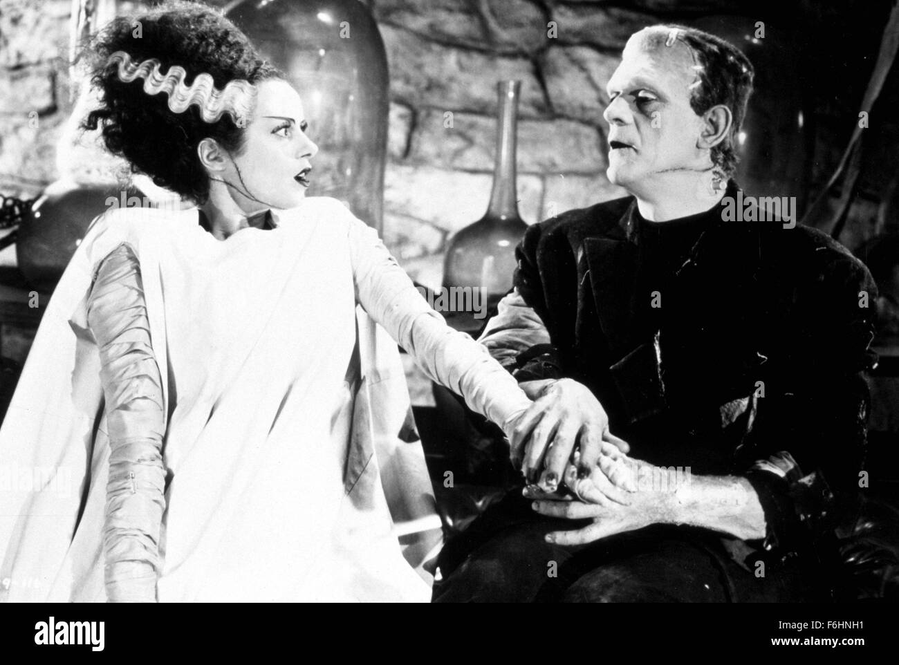The bride of frankenstein 1935 elsa lanchester Banque de photographies ...