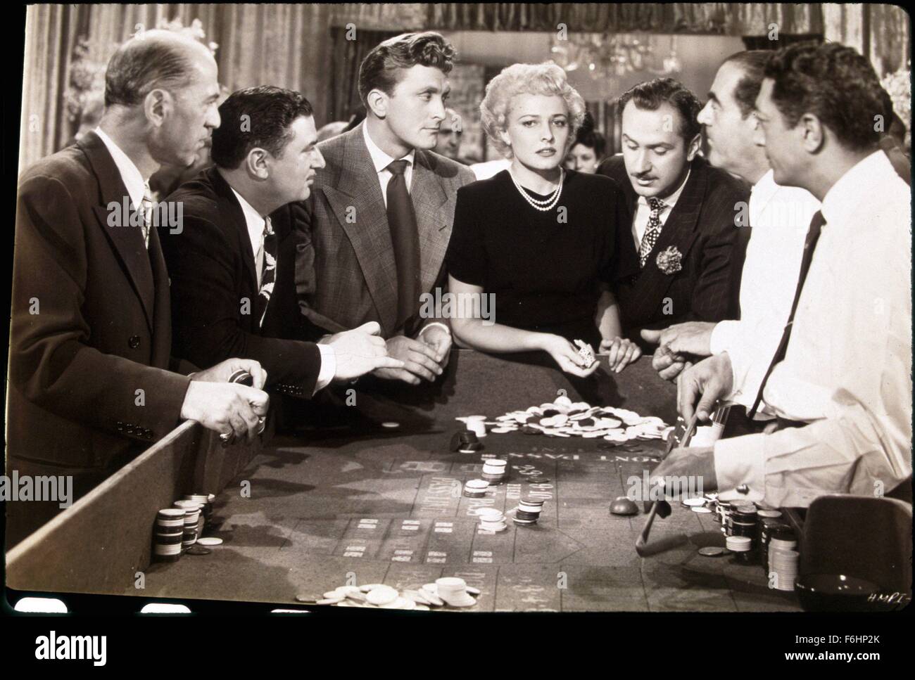 1948, le titre du film : Mon cher Secrétaire, Directeur : CHARLES MARTIN, Studio : UA, Photo : LARAINE DAY, Kirk Douglas, le jeu, le groupe, CHARLES MARTIN. (Crédit Image : SNAP) Banque D'Images