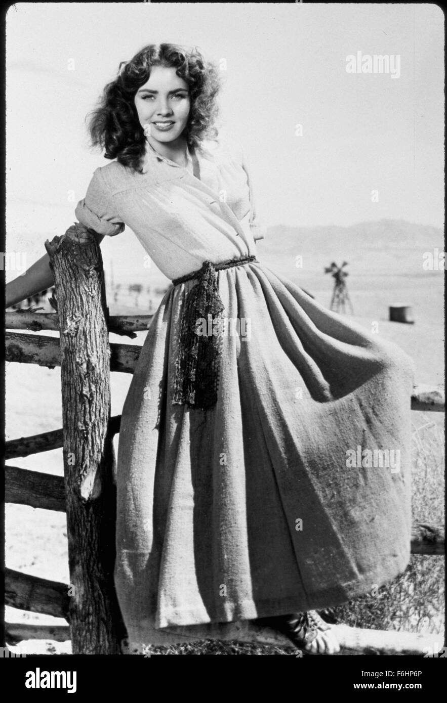 1946, le titre du film : DUEL AU SOLEIL, Directeur : King Vidor, Studio : SELZNICK, Photo : Jennifer Jones. (Crédit Image : SNAP) Banque D'Images