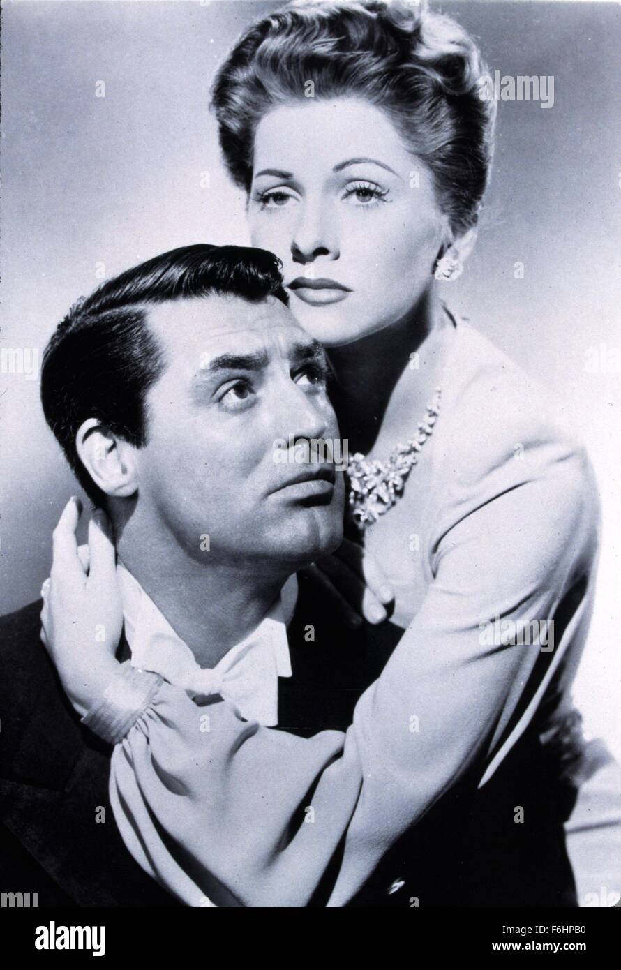 1941, le titre du film : SUSPICION, Directeur : Alfred Hitchcock, Studio : RKO, Photo : 1941, AWARDS - Académie, Meilleure Actrice, JOAN FONTAINE, Cary Grant. (Crédit Image : SNAP) Banque D'Images