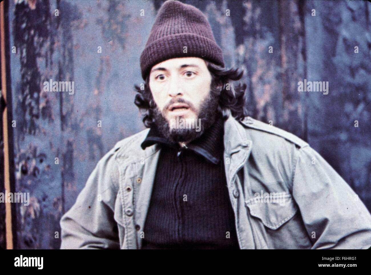 1973, le titre du film : SERPICO, Photo : Barbe. (Crédit Image : SNAP) Banque D'Images