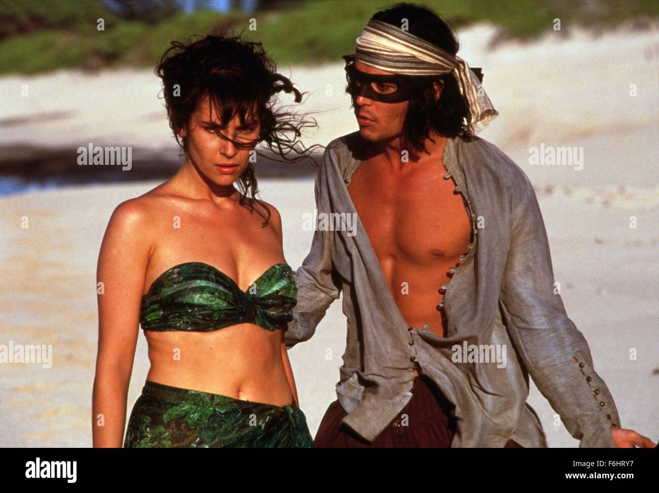 1995, le titre du film : DON JUAN DeMARCO, Directeur : JEREMY LEVEN, Studio : New Line Cinema, Photo : Johnny Depp, JEREMY LEVEN. (Crédit Image : SNAP) Banque D'Images