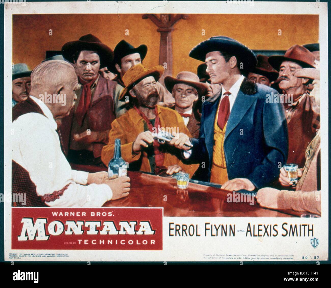 1950, le titre du film : MONTANA, Directeur : RAY ENRIGHT, Studio : WARNER, Photo : RAY ENRIGHT. (Crédit Image : SNAP) Banque D'Images