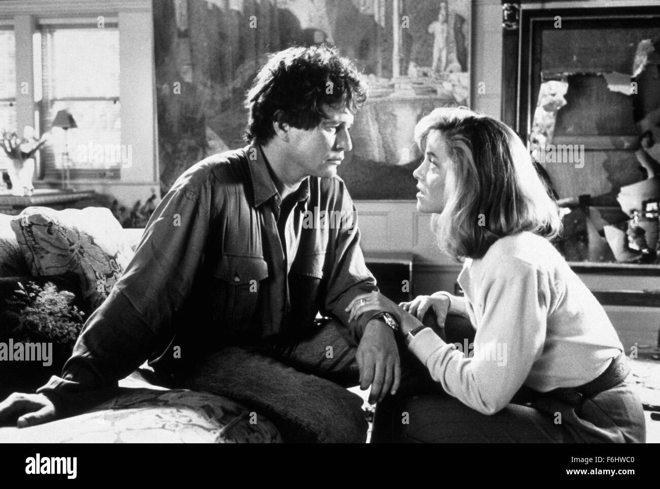 1991, le titre du film : SHATTERED, Directeur : Wolfgang Petersen, Studio : MGM, Photo : Tom Berenger, Wolfgang Petersen. (Crédit Image : SNAP) Banque D'Images