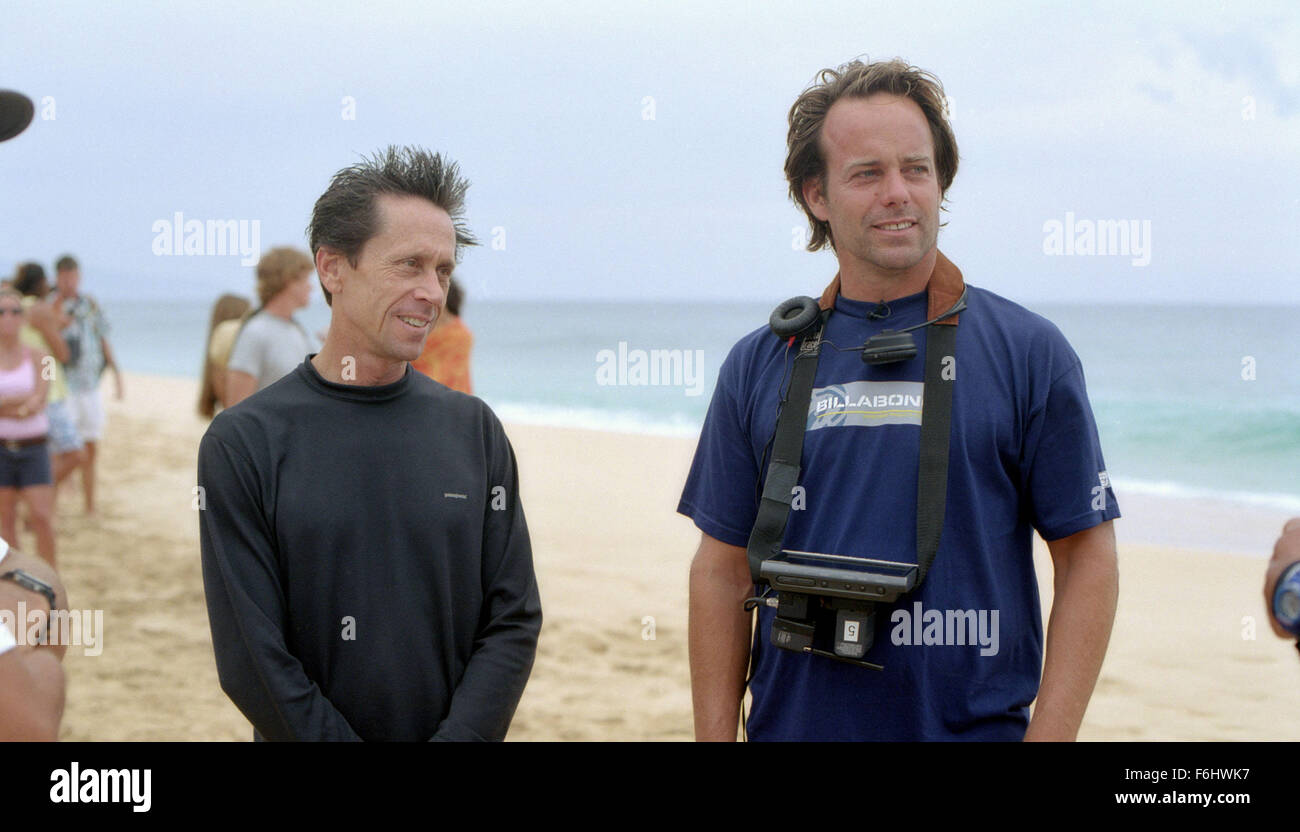 Jul 18, 2002 ; Hollywood, Californie, USA ; gagnant d'un Oscar, le producteur Brian Grazer et le réalisateur John Stockwell.. (Crédit Image : ) Banque D'Images