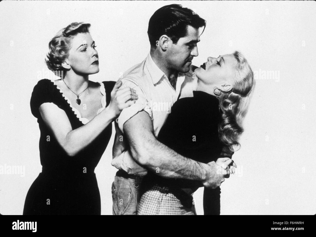 1951, le titre du film : Avertissement de tempête, Directeur : STUART HEISLER, Studio : WARNER, Photo : Steve Cochran, Doris Day, STUART HEISLER. (Crédit Image : SNAP) Banque D'Images