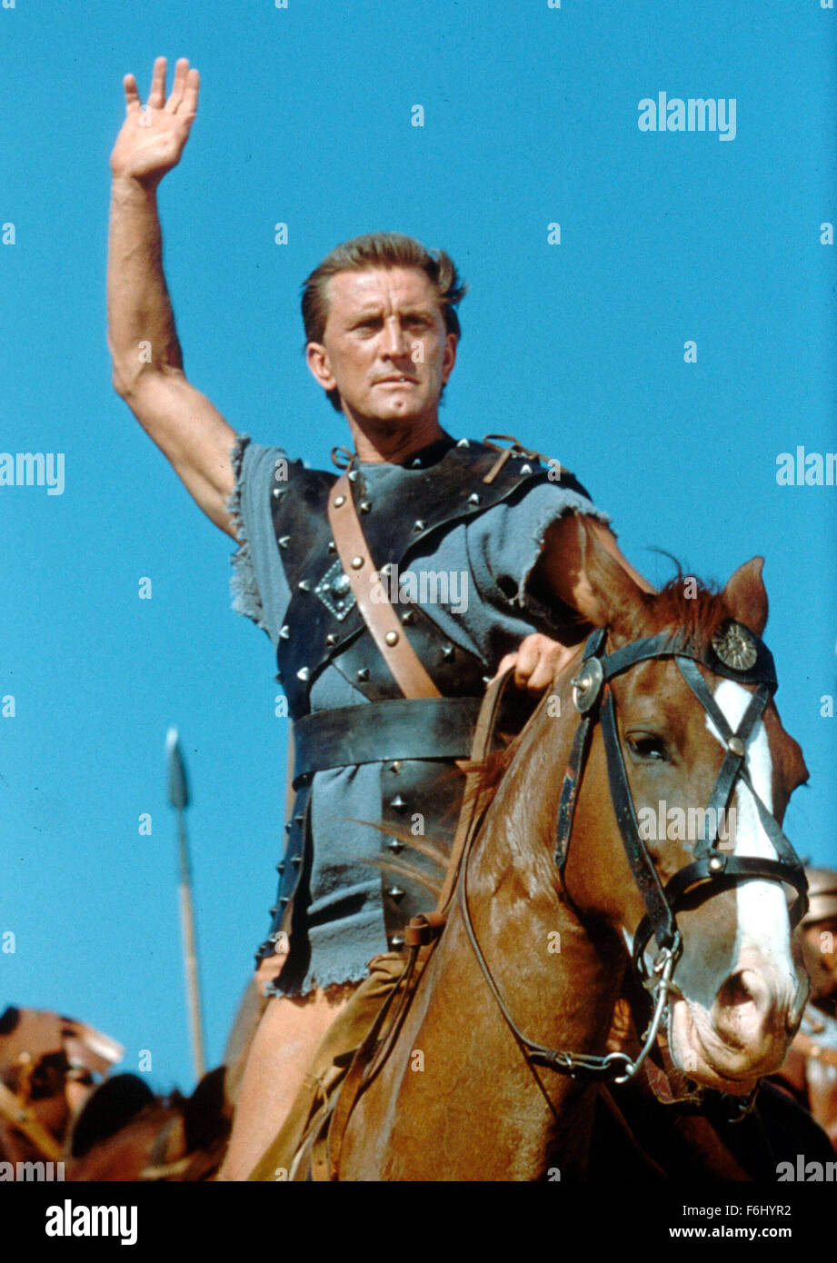 Jun 12, 2002 ; Hollywood, CA, USA ; acteur Kirk Douglas comme dans 'Spartacus stars Spartacus' réalisé par Stanley Kubrick.. (Crédit Image : ) Banque D'Images