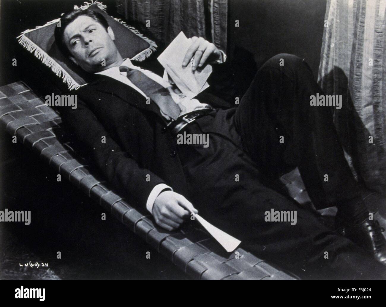 1960, le titre du film : La Notte, Directeur : Michelangelo Antonioni, Photo : Michelangelo Antonioni. (Crédit Image : SNAP) Banque D'Images