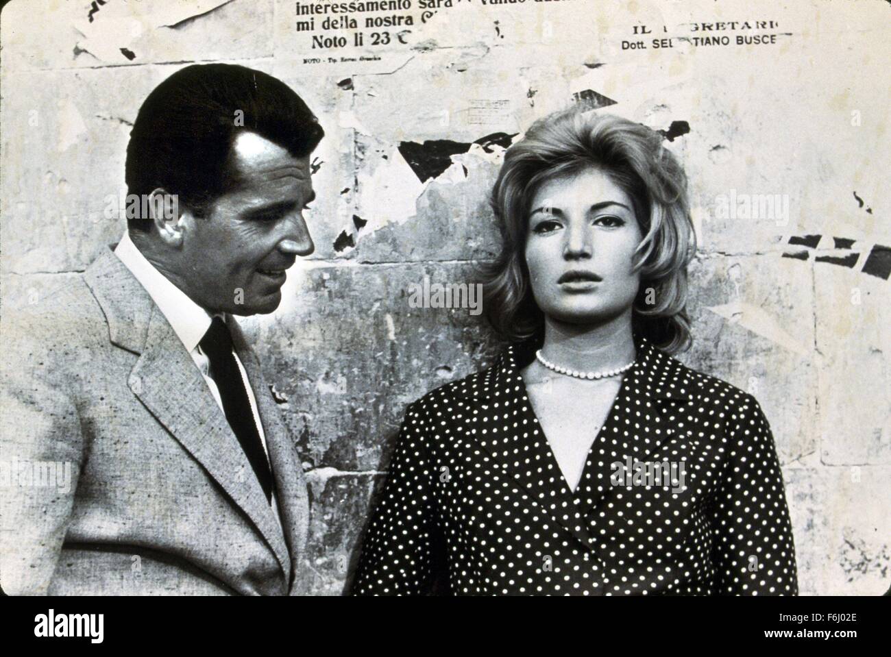 1959, le titre du film : L'avventura, Directeur : Michelangelo Antonioni, Photo : Michelangelo Antonioni, GABRIELE FERZETTI. (Crédit Image : SNAP) Banque D'Images