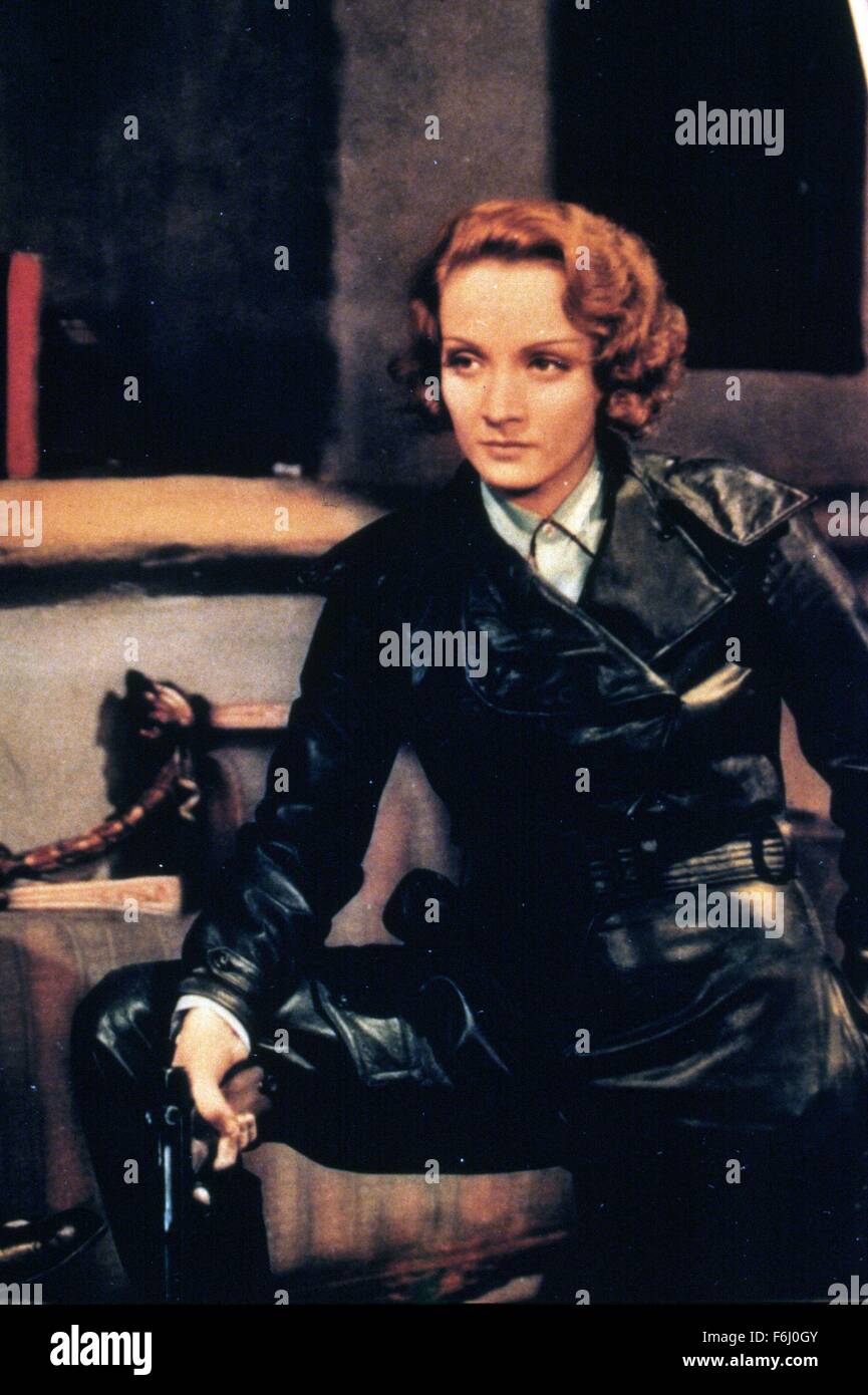 1931, le titre du film : DÉSHONORÉES, Directeur : Josef von Sternberg, Studio : Paramount, Photo : Marlene Dietrich. (Crédit Image : SNAP) Banque D'Images