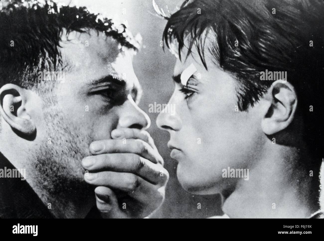 1960, le titre du film Rocco et ses frères, Directeur Luchino Visconti, Studio FOX, Photo