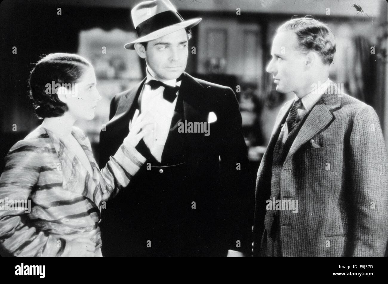 1931, le titre du film : ÂME LIBRE, Directeur : CLARENCE BROWN, Studio : MGM, Photo : CLARENCE BROWN, Clark Gable, Leslie Howard. (Crédit Image : SNAP) Banque D'Images