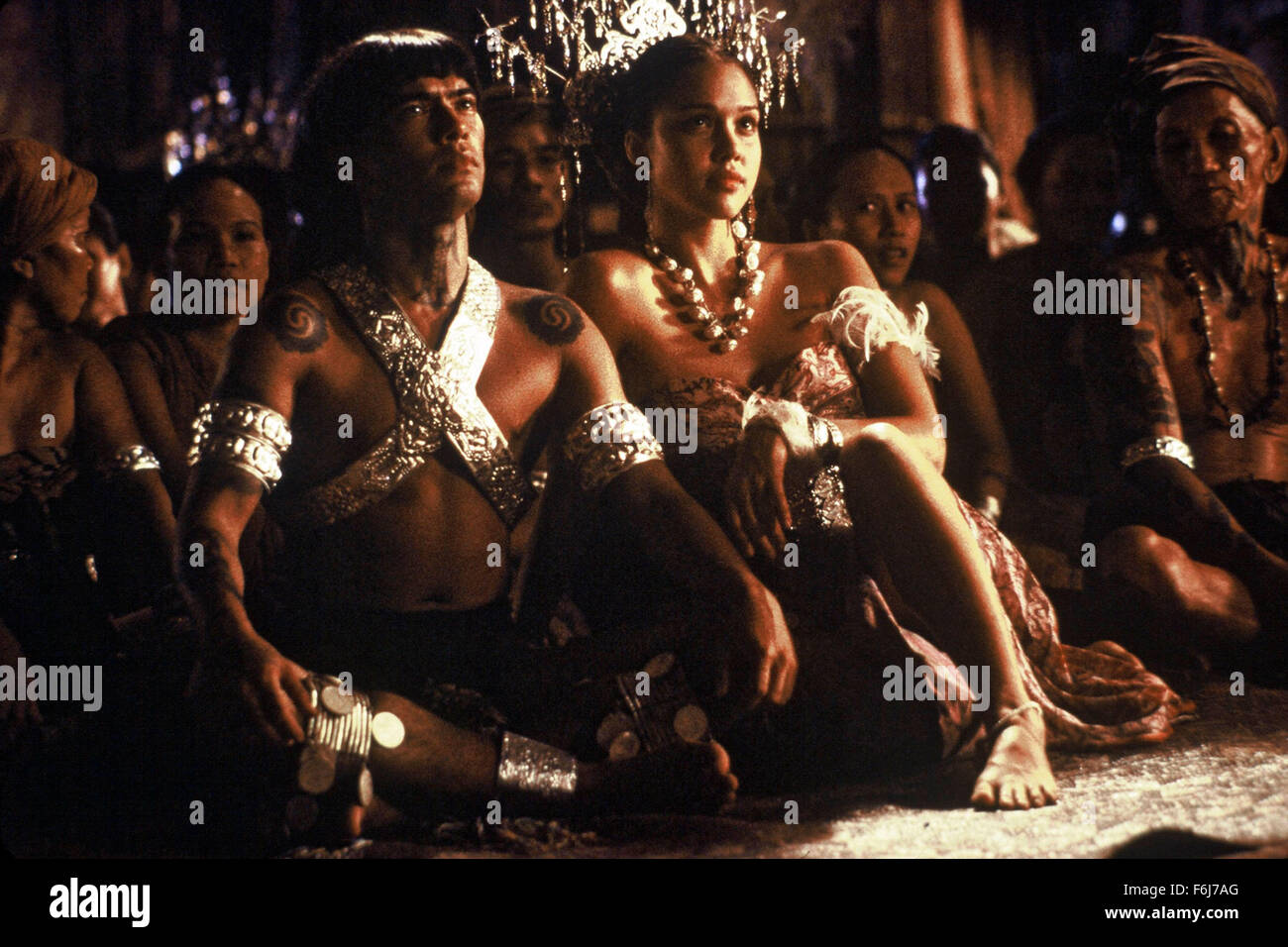 Jan 31, 2003 ; Hollywood, CA, USA ; super hot actrice Jessica Alba stars comme dans la fine ligne Selima dispose du drame romantique, 'The Sleeping Dictionary.' Banque D'Images