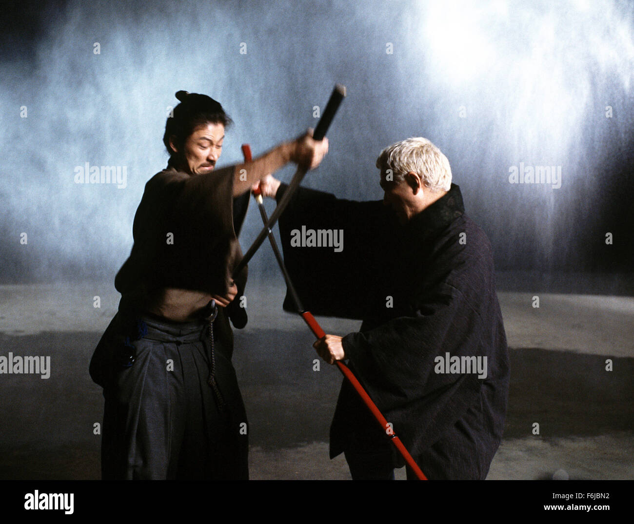 Takeshi kitano as zatoichi film title the blind swordsman Banque de  photographies et d'images à haute résolution - Alamy