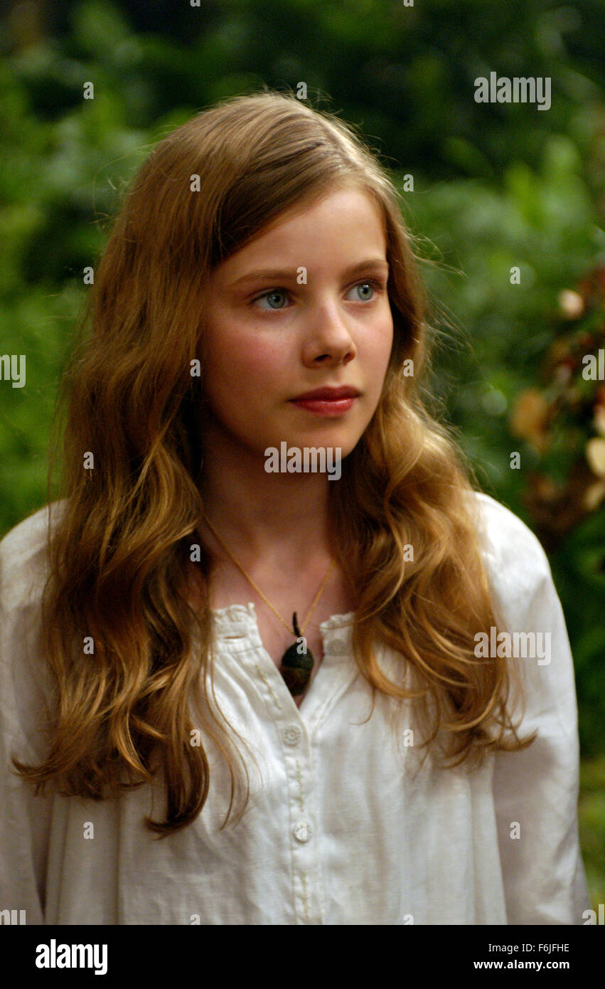 Le 09 décembre, 2003 ; Gold Coast, Queensland, Australie ; RACHEL HURD-WOOD étoiles comme Wendy Darling à la famille fantasy/film d'action 'Peter Pan' réalisé par P.J. Hogan. Banque D'Images