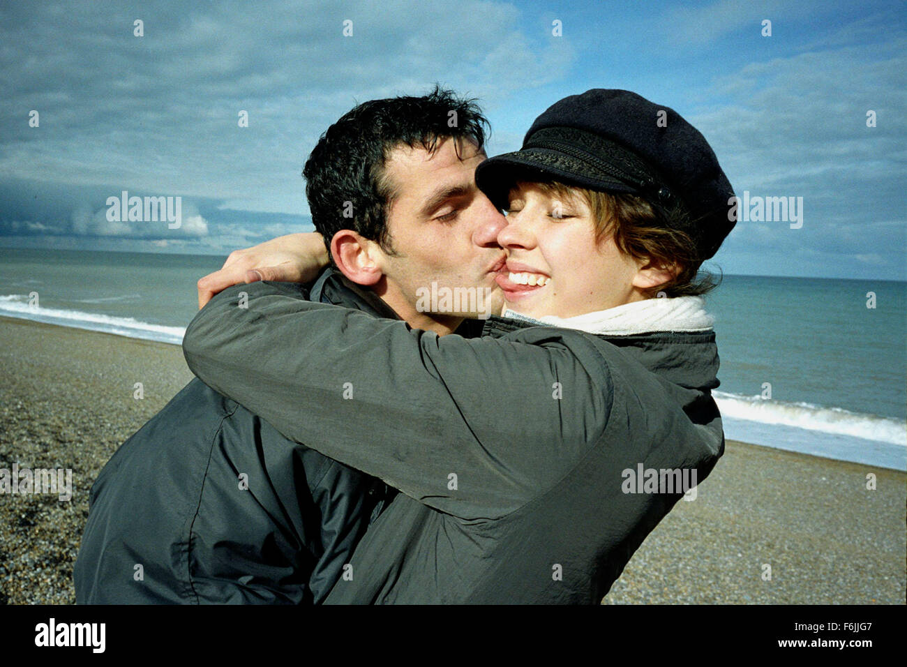 16 mai, 2004 ; Londres, Royaume-Uni ; acteur Kieran O'BRIEN comme Matt et MARGO STILLEY comme Lisa dans La Révolution Films théâtre romantique, '9 chansons." réalisé par Michael Winterbottom. Banque D'Images