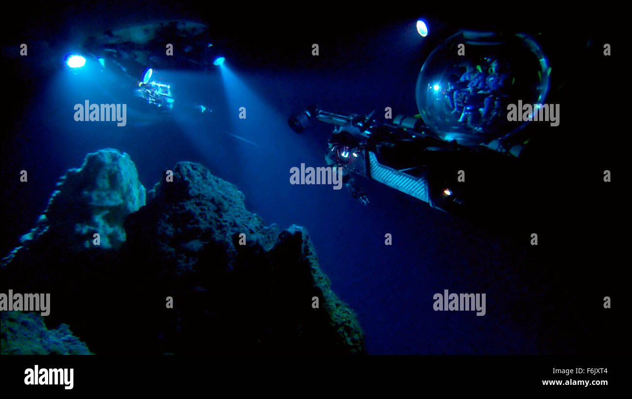 DATE DE SORTIE : Janvier 28, 2005 TITRE DE LA VIDÉO : Aliens of the Deep STUDIO : Buena Vista Pictures Réalisateur : James Cameron, Steven Quale PLOT : James Cameron fait équipe avec des scientifiques de la NASA pour explorer la force d'Ridge, une chaîne de montagnes submergées que la bande de terre et sont à la maison à certains des plus uniques de la planète des formes de vie. Sur la photo : Mir 2 et 2 Deep Rover submersible submersible dans le documentaire. (Crédit Image : c Buena Vista Pictures/photos) Banque D'Images