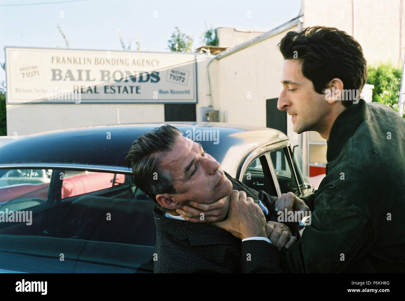 Oct 28, 2006 ; Los Angeles, CA, USA ; DATE DE SORTIE : 8 septembre 2006. Réalisateur : Allen Coulter. Entreprise : Focus Features. Résumé : L'exploration convaincante de la renommée et de l'identité, inspiré par l'un des plus célèbres d'Hollywood, des mystères. L'histoire suit un détective privé des années 50, qui enquête sur la mort mystérieuse de 'Superman' star George Reeves, met au jour des connexions inattendues à sa propre vie comme l'affaire devient plus personnelle. L'affaire torride Reeves a eu avec la femme d'un cadre d'un studio pourrait détenir la clé de la vérité. Sur la photo : Adrien Brody. Crédit obligatoire : Photo de George Kraychyk/ZU Banque D'Images