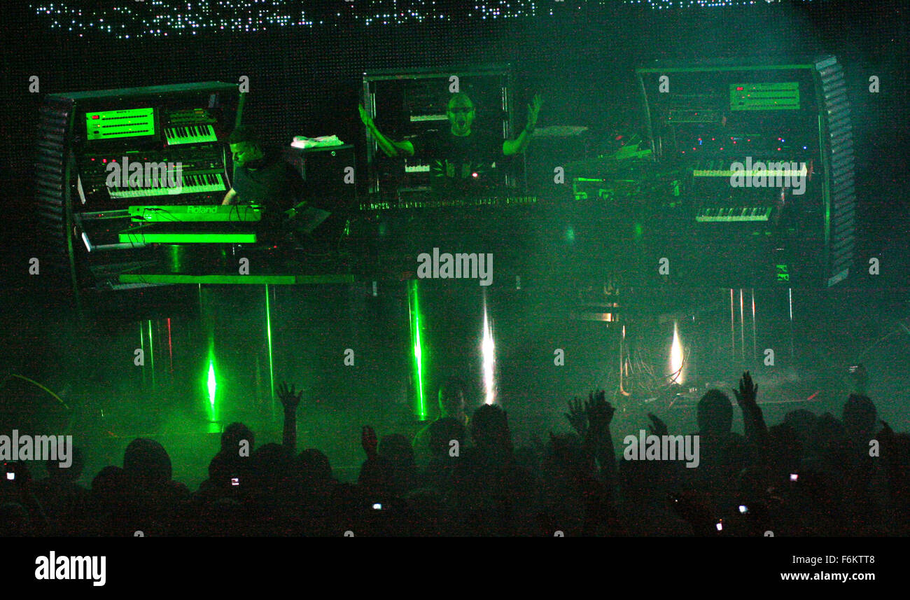 31 mai 2007 - London, England, UK - The Chemical Brothers performing live at the Roundhouse à Camden. (Crédit Image : c Servanne Sohier/UPPA) RESTRICTIONS : l'Amérique du Nord et du sud de l'homme SEULEMENT ! Banque D'Images