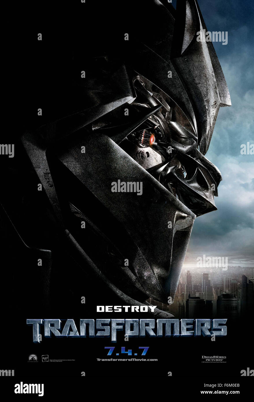 Movie poster transformers Banque de photographies et d’images à haute