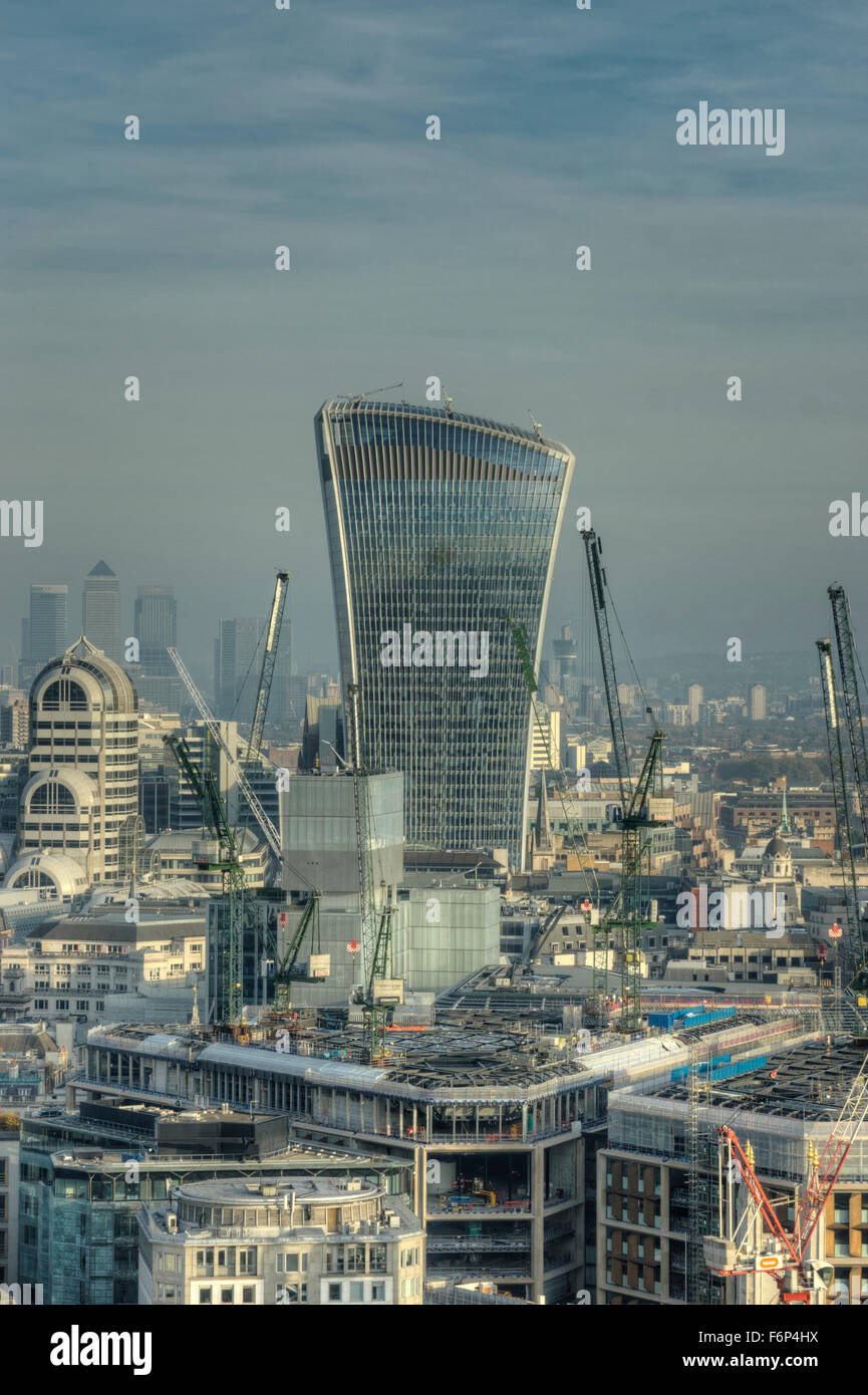 Le Walkie Talkie 20 Fenchurch Street, City of London skyscraper Banque D'Images