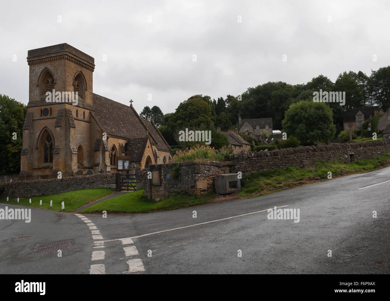 St Barnabas Church, Snowshill, Gloucestershire, Royaume-Uni -2 Banque D'Images