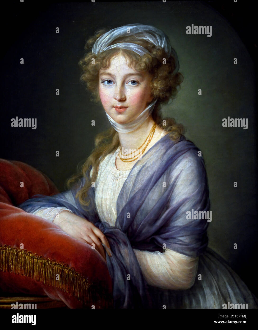 Portrait de l'Impératrice Elisabeth Alexeievna de Russie 1795 ( château de Berlin ) Marie Élisabeth Louise Vigée Le Brun 1755 -1842 Paris France française peintre néoclassique rococo ( ) Banque D'Images