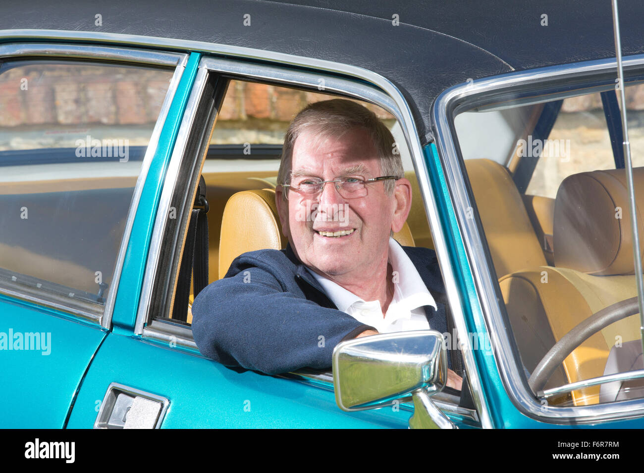 Harris Mann concepteur du Austin Allegro et British Leyland Cars de début des années 1970 et 1980, Wolversten, England, UK Banque D'Images