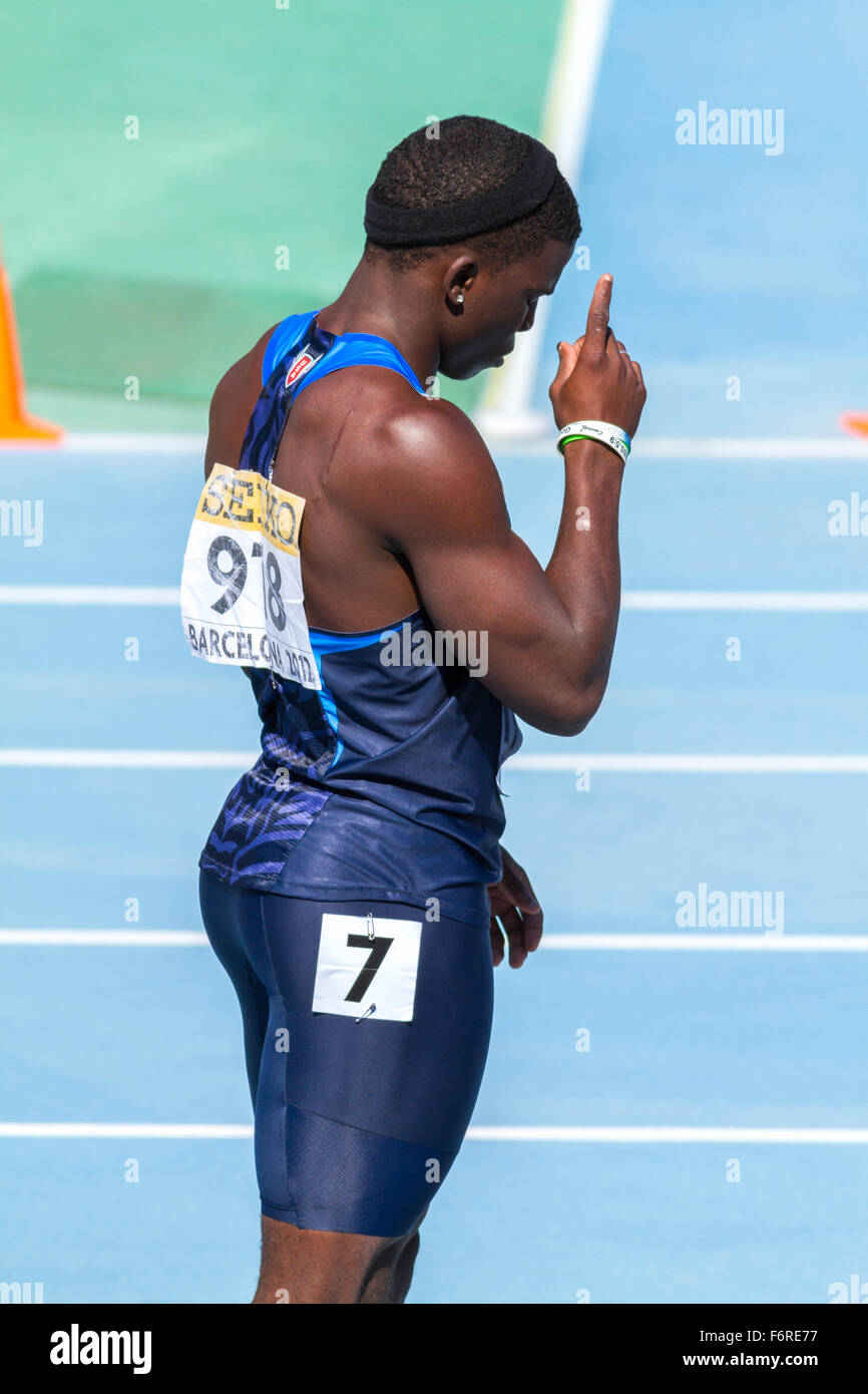 Tyreek hill united 100m 20th iaaf states world Banque de photographies