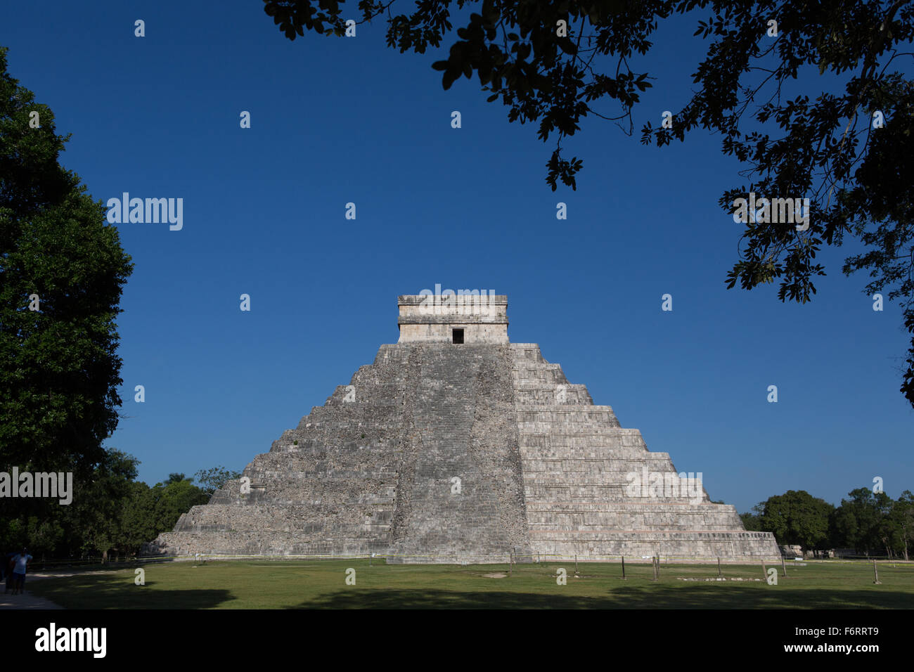 Ruines mayas de Chichen Itza, péninsule du Yucatan, Mexique Banque D'Images