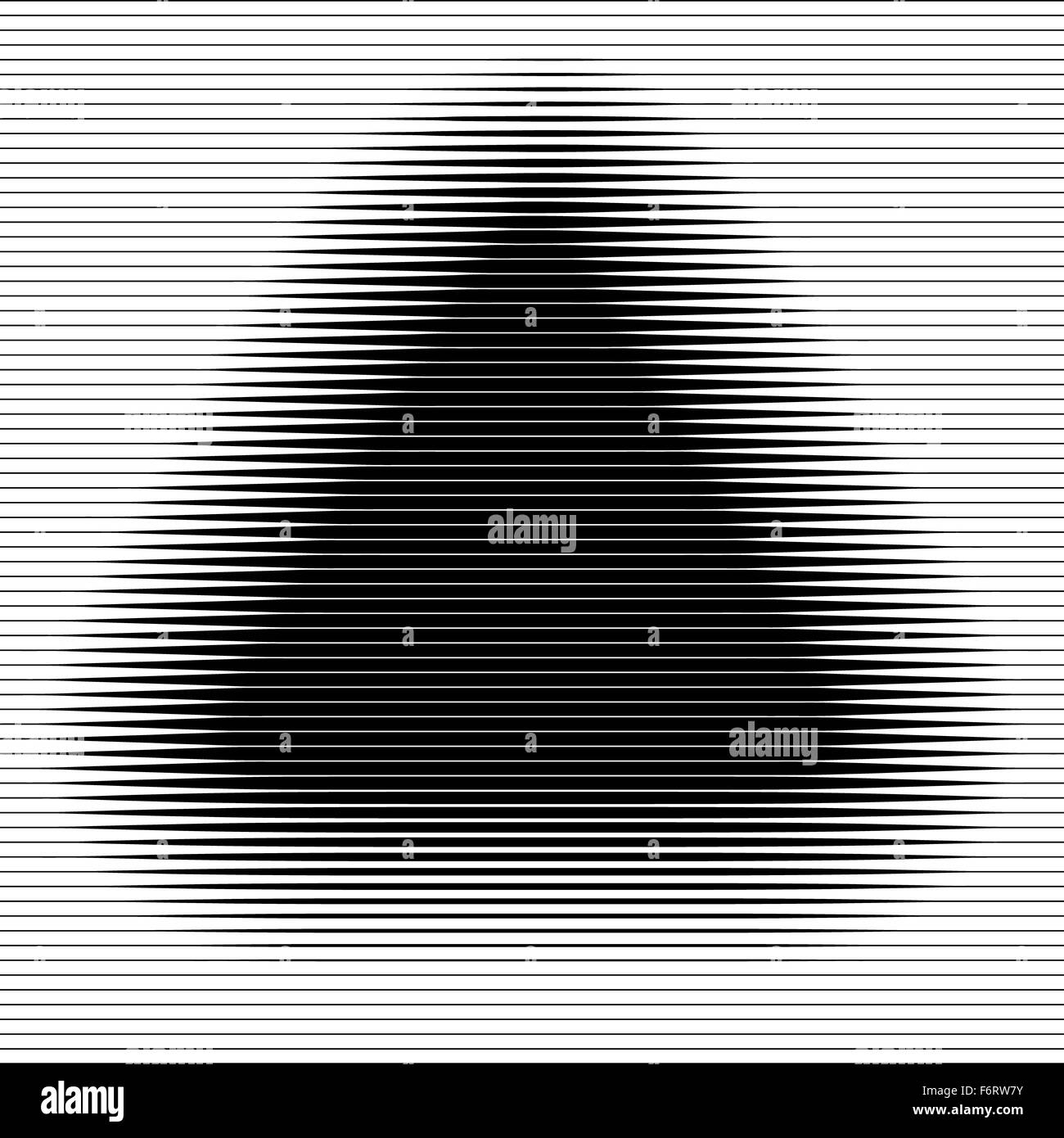 Résumé toile triangle rayé Banque D'Images