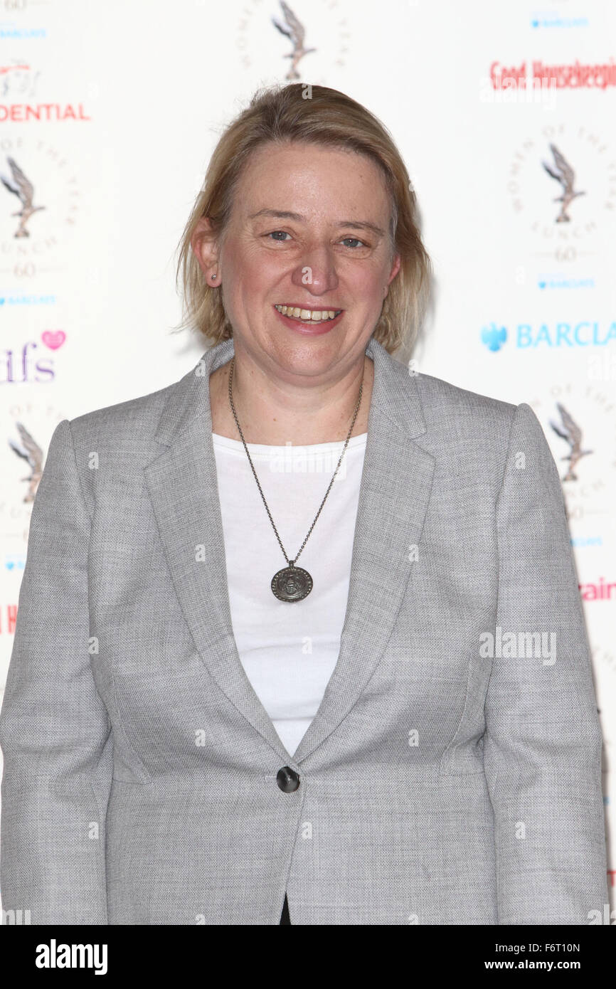 Les femmes de l'année 60e anniversaire le déjeuner à l'Hôtel Intercontinental, Park Lane, London Avec : Natalie Bennett Où : London, Royaume-Uni Quand : 19 Oct 2015 Banque D'Images