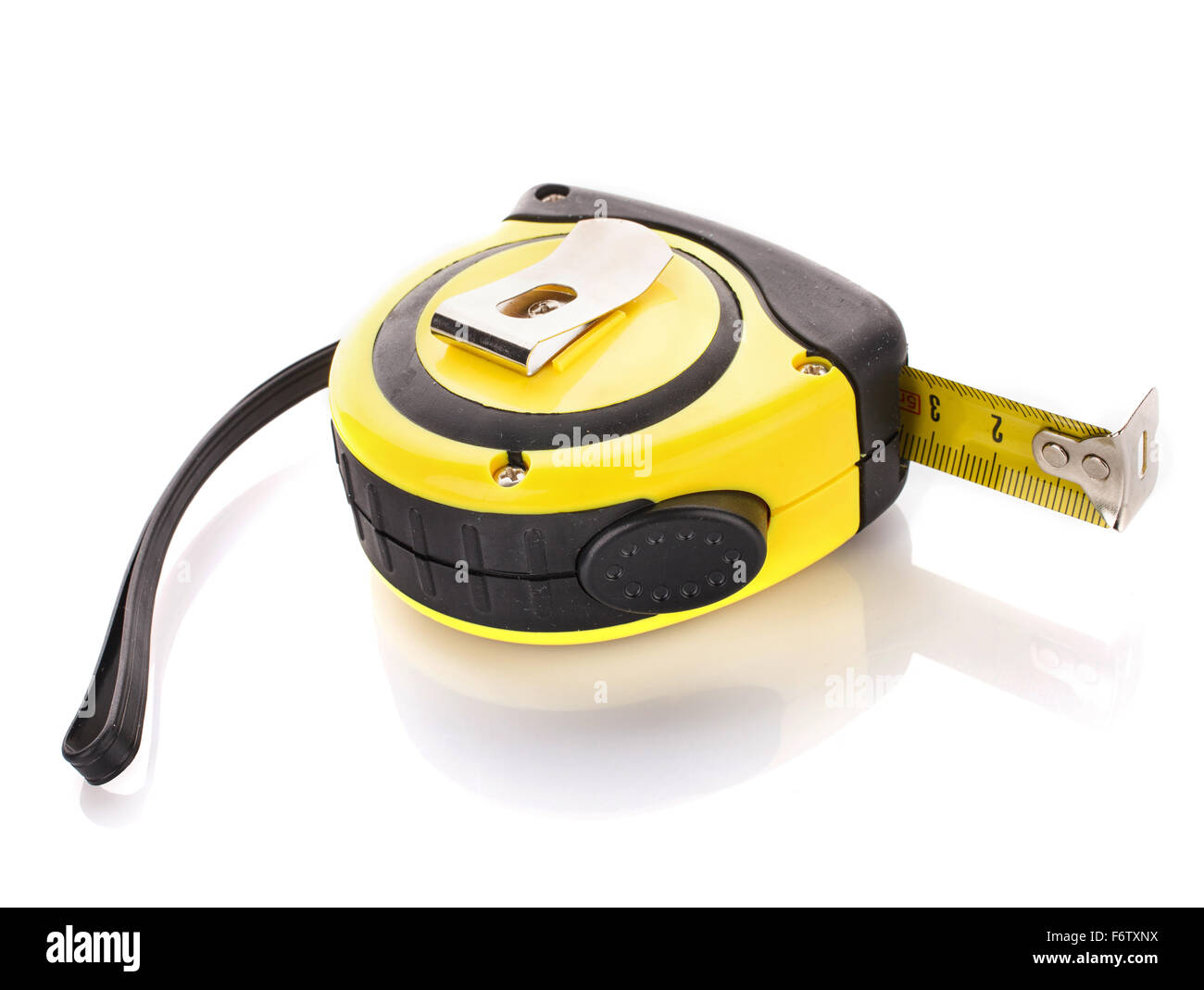 Ruban à mesurer pour la roulette de l'outil Banque D'Images